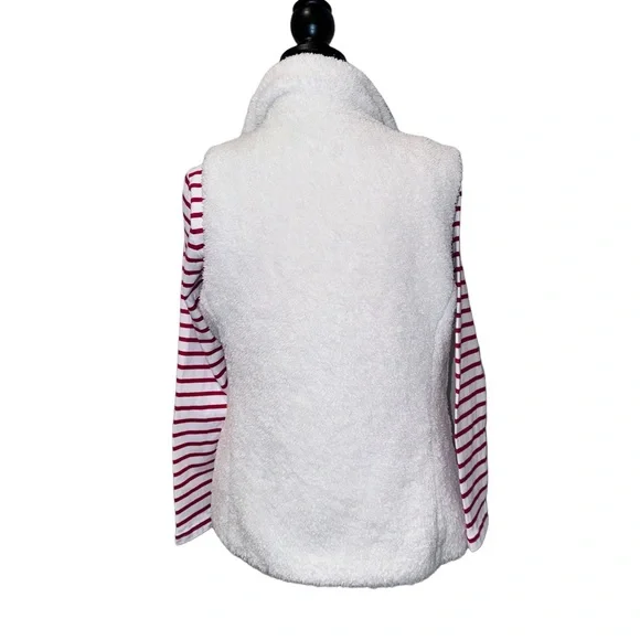 PATAGONIA White fur vest women’s size xl fleece jacket - Picture 7 of 17